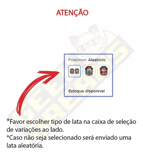 Linha Pokémon Latas Evoluçao Eevee Flareon - Copag