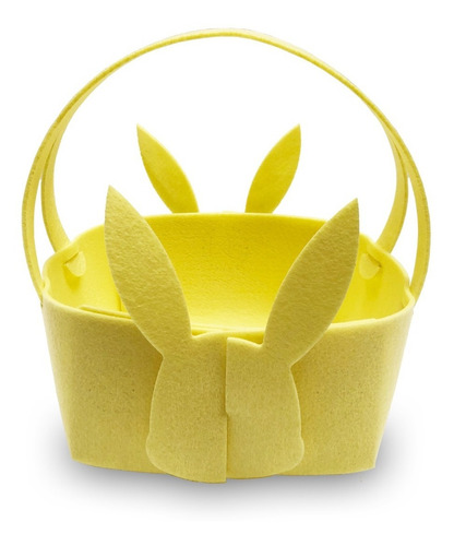 Canasta De Conejo Para Pascua Easter Huevitos En Fieltro