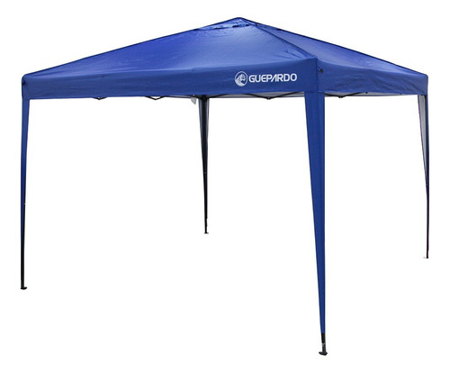 Tenda Gazebo Praia Sanfonado 3 X 3m + 1 Parede Fechamento