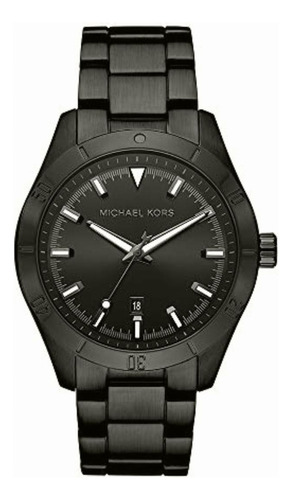 Reloj Michael Kors Mk8817 Layton Para Caballero, Negro/negro