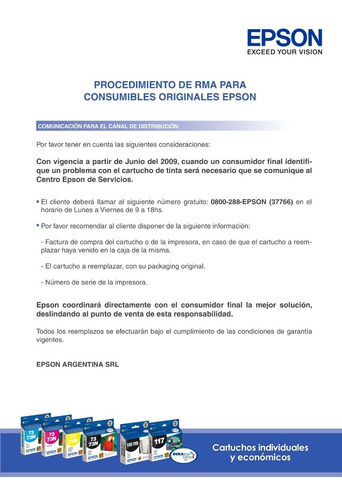 Imagen 2 de 2 de Juego De Cartuchos Epson T296 Original 296 Xp-241 Xp-441