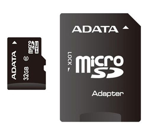 Memoria Adata 32g Micro Sd Clase 10 Pvideo Hd Y Trans Rapida