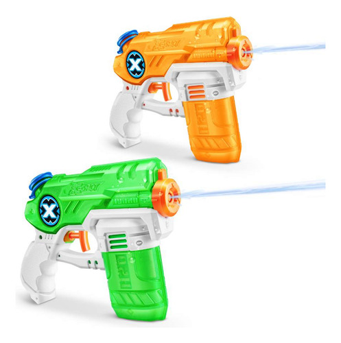 Set De 2 Pistolas De Agua Zuru X-shot Stealth Soaker Multicolor