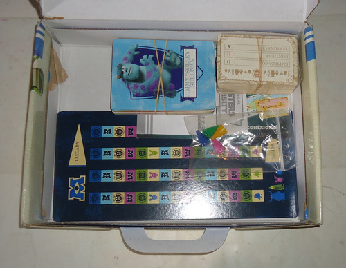 Juego De Mesa Carrera De Letras Disney Monsters Inc Completo (Usado)