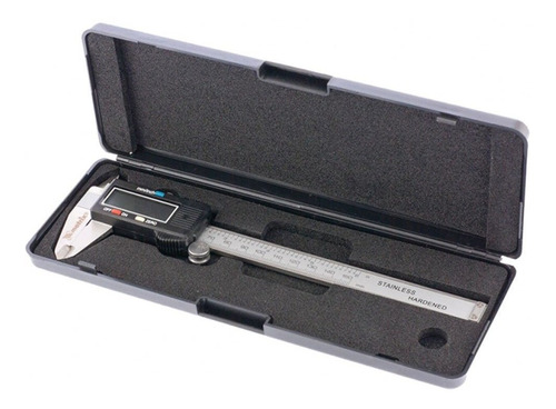 Paquímetro Digital Em Aço Inox 0-150mm 6'' 0.01 Mtx