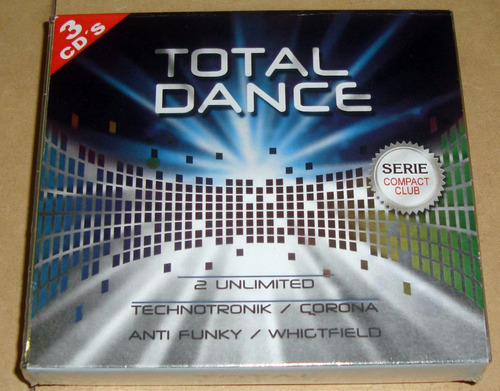 Dance Technotronic 2 Unlimited Total Dance Cd Triple Kktus