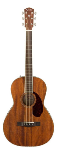Guitarra acústica Fender Paramount PM-2 Parlor NE All-Mahogany para diestros natural ovangkol satinado open pore
