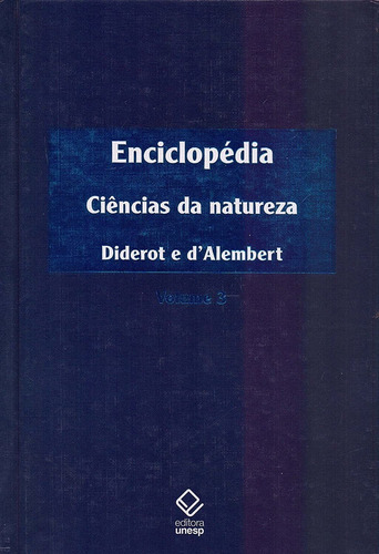 Enciclopédia Ciências Da Natureza Volume 3 - Editora Unesp
