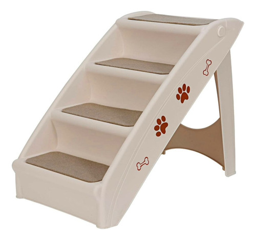 Escalera Para Mascotas Perros Gatos De 4 Pisos Plegable