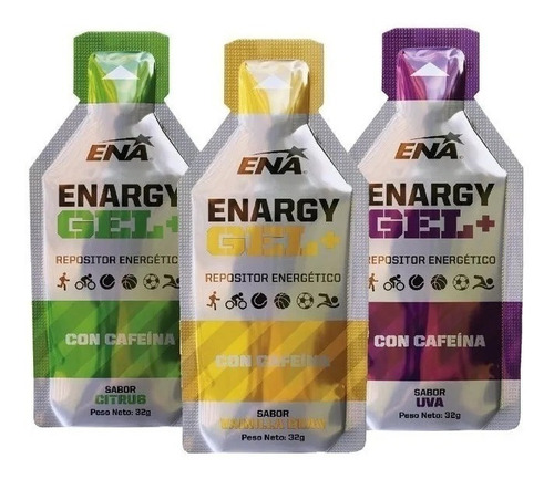 Enargy Gel + Cafeina Ena X12 Unidades Repositor Energetico