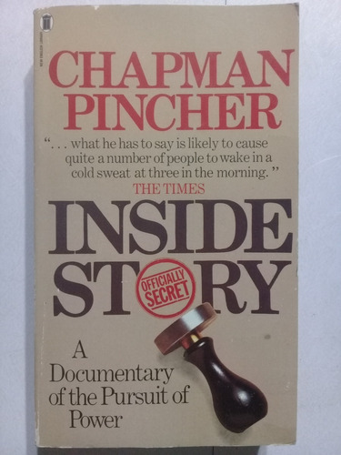 Inside Story-chapman Pincher-sidgwick And Jackson Inglés1979