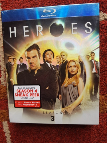 Serie Tv Heroes Temporada 3 Nueva Bluray