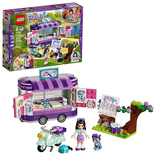 Lego Friends Emma.s Art Stand 41332 Building Kit (210 Piezas