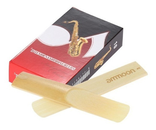 Palhetas Nº 3 Sax Tenor Reeds - Caixa Com 10 Unidades