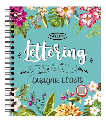 Libro Para Lettering Aprende A Dibujar Letras Artel Color Verde