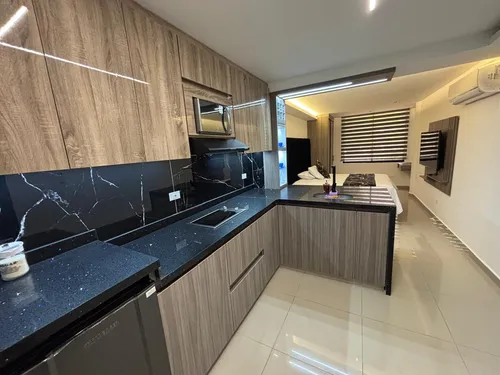 Alquiler Apartaestudio Totalmente Amoblado Con Servicios Incluidos, Acabados De Lujo, Aire Acondicionado, Ascensor, Camaras.