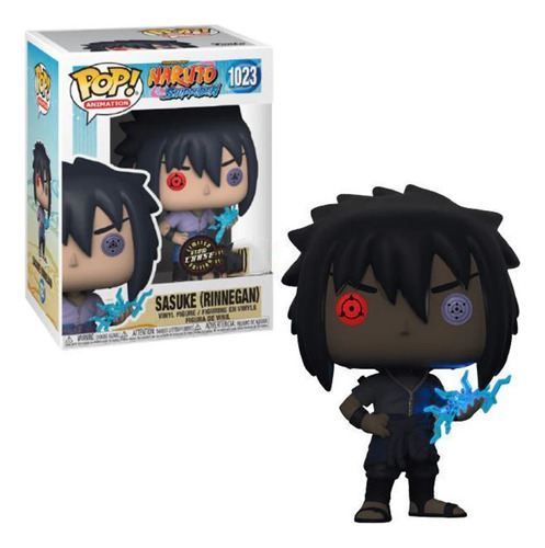 Funko Pop Naruto - Sasuke Rinnegan 1023 Chase Glow Exclusivo