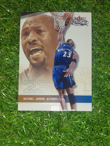 Cv Michael Jordan 2001 Fleer Force Washington Wizards