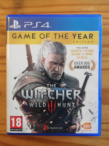 The Witcher 3 Game Of The Year Edition Ps4 Juego Fisico