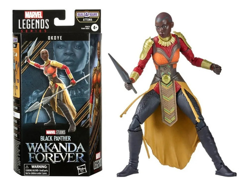 Figura Okoye Black Phanter Wakanda Forever - Marvel Legends