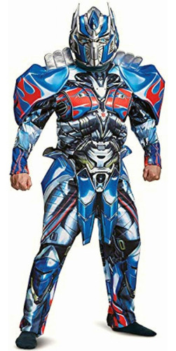 Disguise Optimus Prime Movie Disfraz De Lujo Para Hombre,