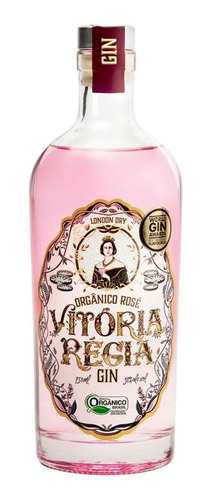 Gin Vitória Régia Rosé Orgânico London Dry 750ml