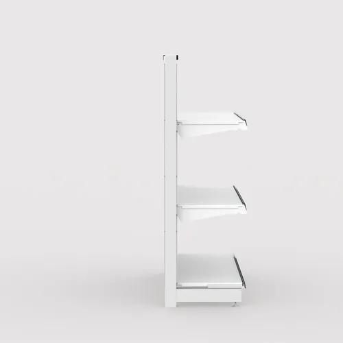 Góndola Prontometal Simple Sig. Base 130 Cm Altura 195cm