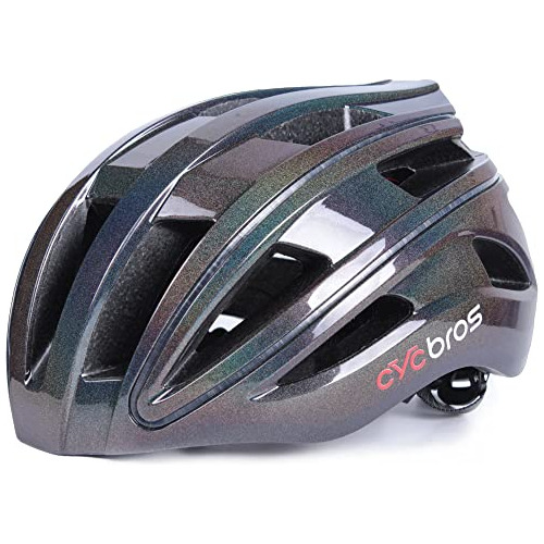 Cycbros Casco De Bicicleta Con Sistema De Luces Led 360° - C