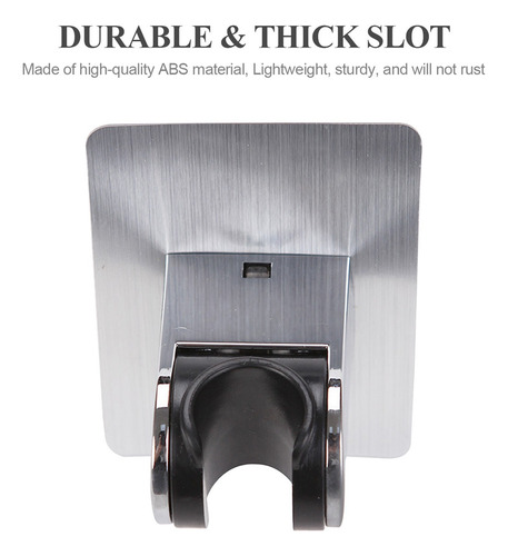Asd Soporte De Cabezal De Ducha Giratorio 90° Ajustable