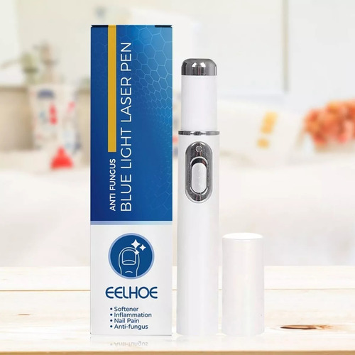 3 Pluma Luz Azul Elimina Hongo Cuidado Uñas Reparación Láser
