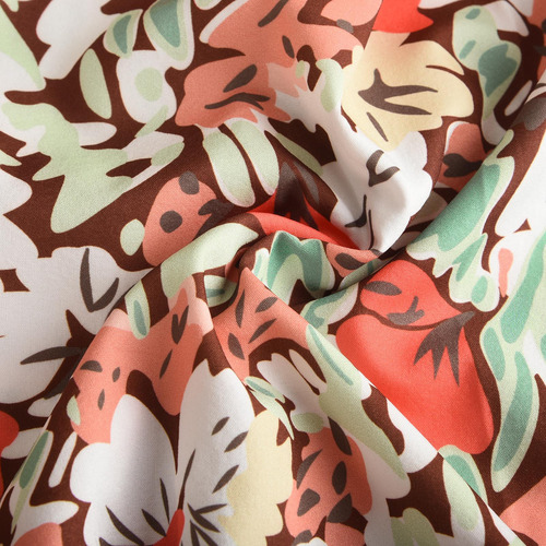 Zapatillas Informales Sin Tirantes Con Estampado Floral Con