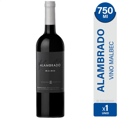 Vino Alambrado Malbec Tinto Santa Julia - 01mercado