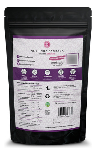 Té Negro Tepuchino 200gr Molienda Sagrada