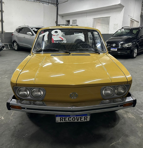 Volkswagen Brasilia 1600 Dupla Carburação 1979
