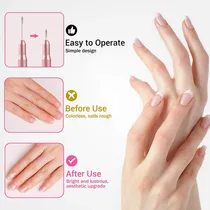 Comprar Lima De Uñas Eléctrica, Kit De Taladro Usb Para Manicura Y P