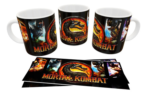 Caneca Game Mortal Kombat 01