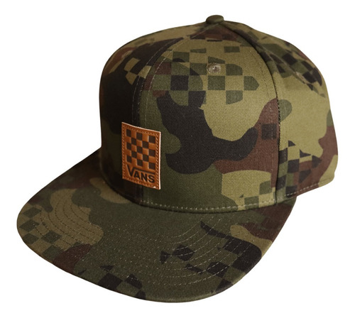 Gorro Vans Visera Plana Nuevo Original Importado De Usa Camo