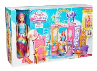 Barbie Dreamtopia Palacio Casa Reino De Colores.