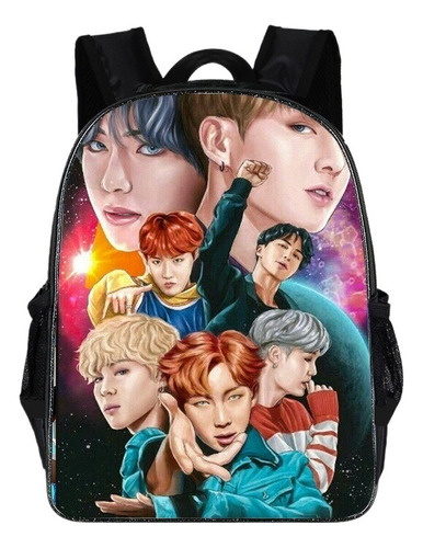 Mochilas Escolares Bts Bulletproof Para Niños