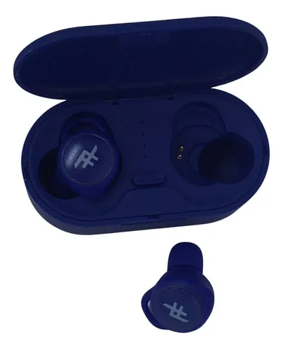 Aud fono in ear inal mbrico iFrogz IFIETWS15B azul con luz blanco