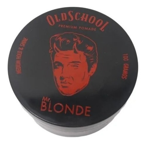 Pomada Fijador Para El Cabello Mr Blonde 100g Pocket Shine