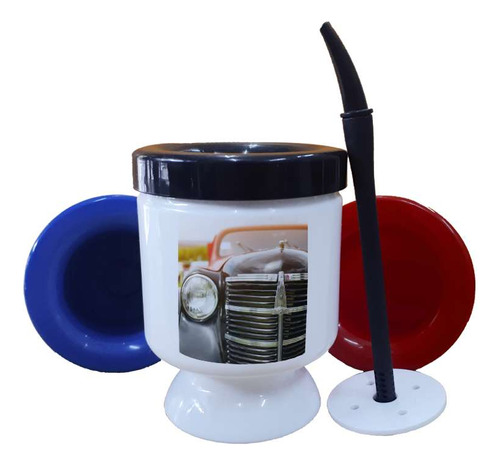 Mate Plastico Auto Vintage Coche Antiguo Retro Capot