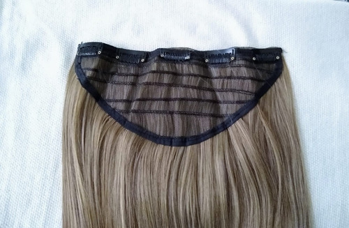 Aplique Mega Preto Com Mechas Vermelhas Cabelo Bioorgânico