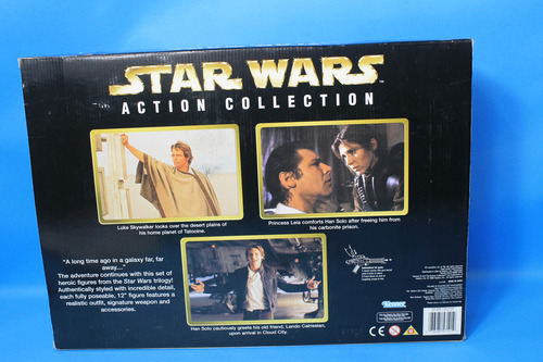 Luke Skywalker Princess Leia Han Solo 12 Pulgadas Star Wars (Usado)
