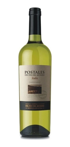 Vino Postales Del Fin Del Mundo Roble Chardonnay X750cc