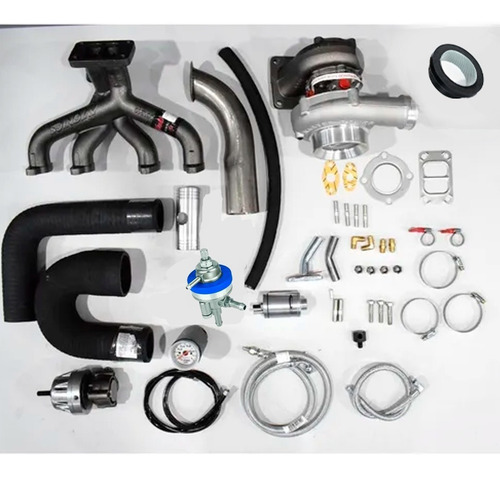 Imagem 1 de 2 de Kit Turbo Vw Ap Deslocado Avionic P/ac/dh 50.70 Pulsativa Mp