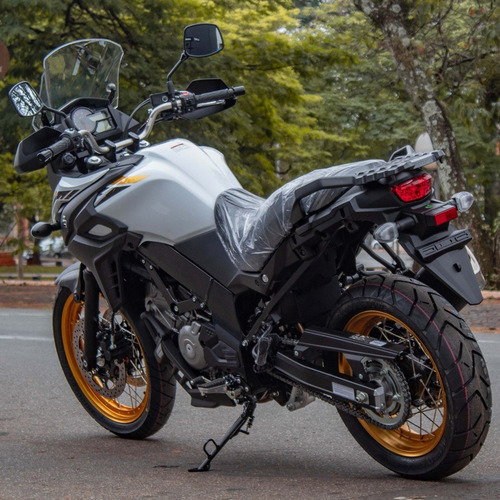 Imagem 4 de 9 de Moto Suzuki V-strom 650 Branca 0km Pronta Entrega