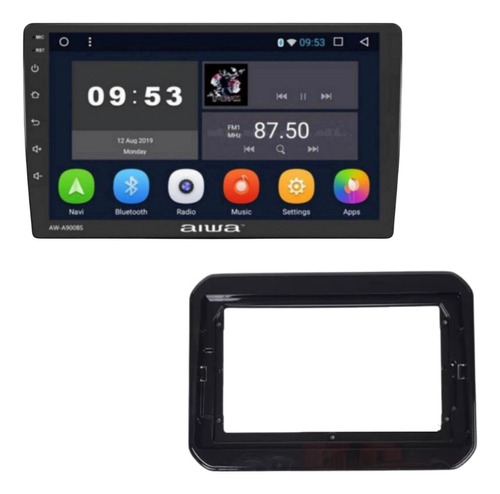 Radio Aiwa 9 Pulgadas 2gb/32gb Carplay + Bisel Suzuki Ignis