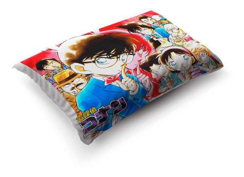 Imagen 4 de 5 de Funda De Almohada Detective Conan 70x45cm Vudú Love