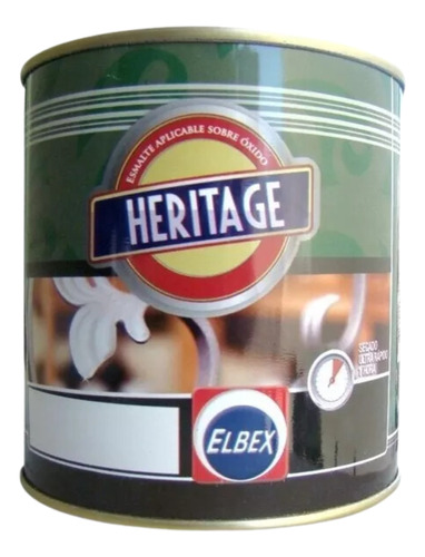 0.8l Esmalte Brillante Convertidor De Oxido Heritage Elbex